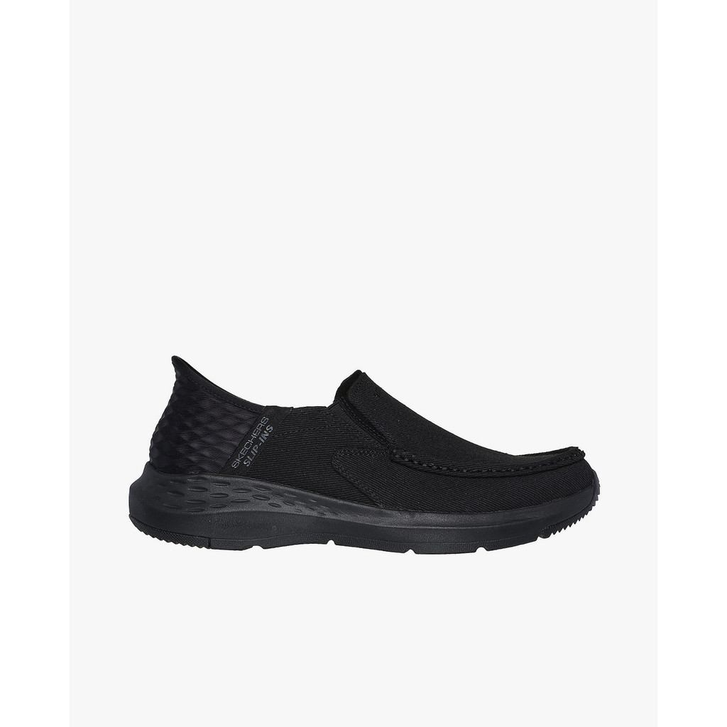 SKECHERS - Giày slip on nam Parson Dewitt_204806-BBK