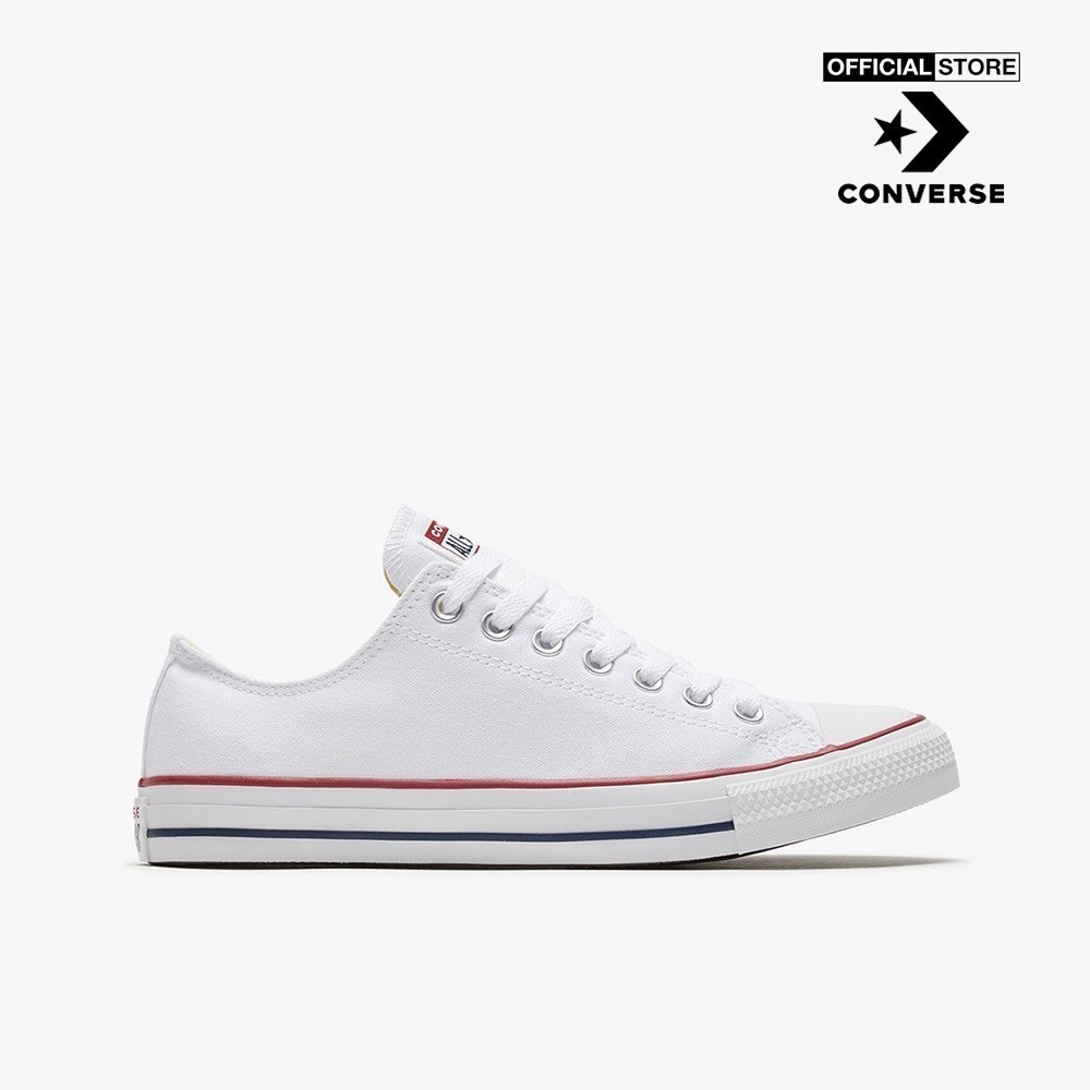 CONVERSE - Giày sneakers unisex cổ thấp Chuck Taylor All Star Classic M7652C-00W0_WHITE