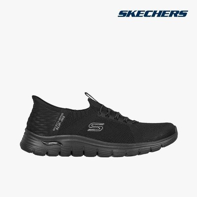 SKECHERS - Giày sneakers nữ cổ thấp ARCH FIT VISTA_104379-BBK