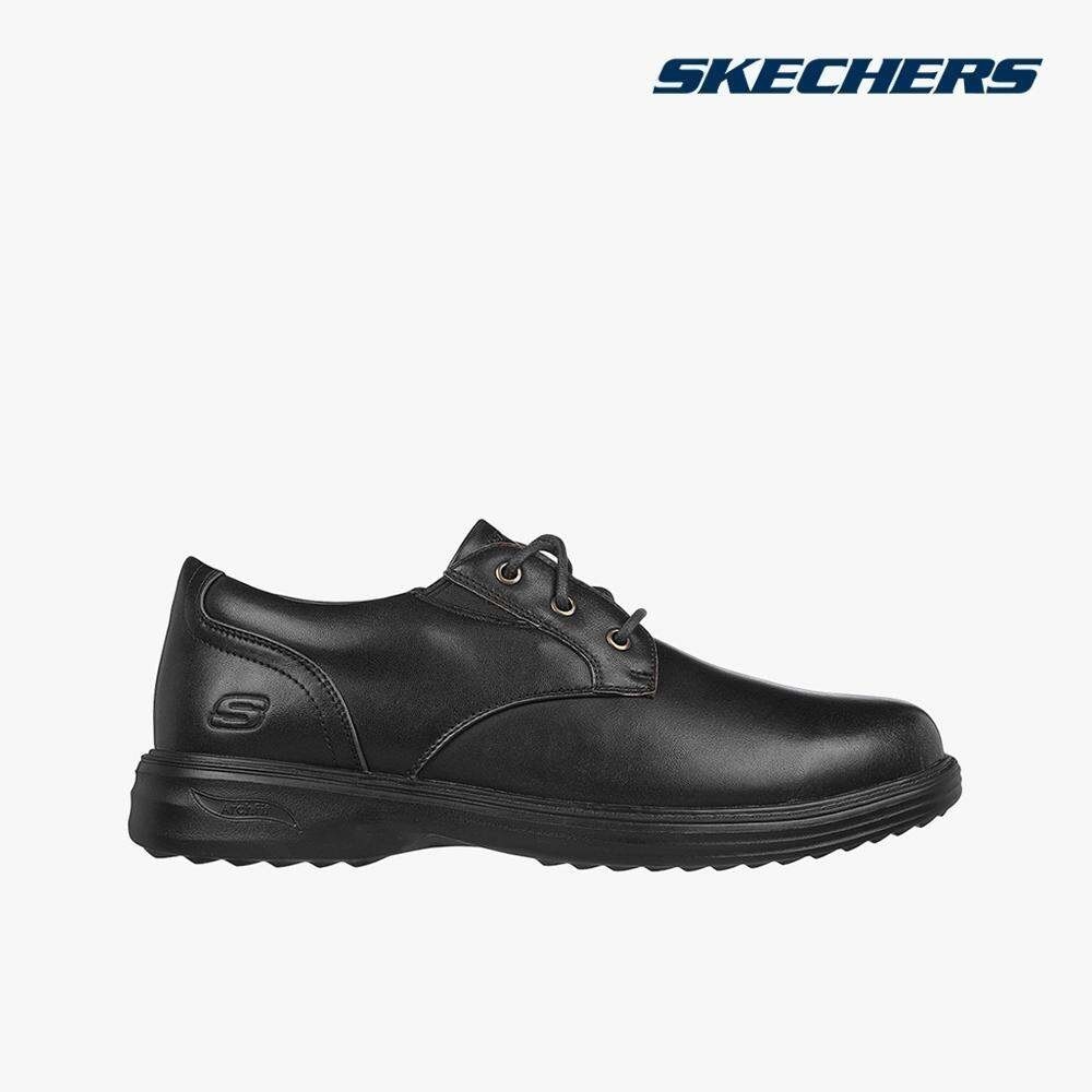 SKECHERS - Giày sneakers nam cổ thấp Arch Fit Ogden_204740-BBK