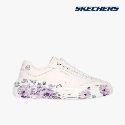 SKECHERS - Giày sneakers nữ cổ thấp Cordova Classic Painted Florals_185062-ROS