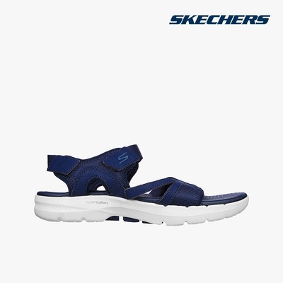 SKECHERS - Giày sandals nữ đế thấp quai ngang Gowalk 6_141050-NVY