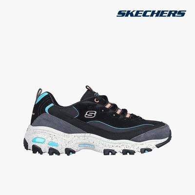 SKECHERS - Giày sneakers nữ cổ thấp Sport D Lites_149589-BKMT