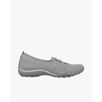 SKECHERS - Giày slip on nữ Relaxed Fit Breathe Easy_100247-GRY