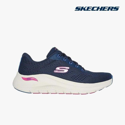 SKECHERS - Giày sneakers nữ cổ thấp Arch Fit 2.0 Big League_150051-NVMT