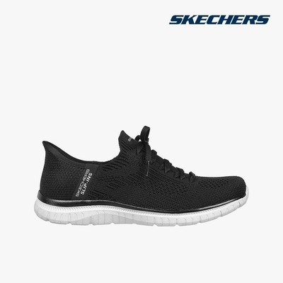 SKECHERS - Giày sneakers nữ cổ thấp Virtue_104421-BKW