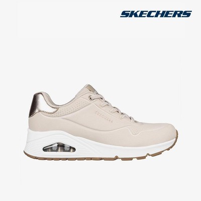 SKECHERS - Giày sneakers nữ cổ thấp Street Uno_155196-NAT