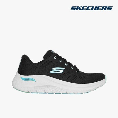SKECHERS - Giày sneakers nữ cổ thấp Arch Fit 2.0 Big League_150051-BKMT