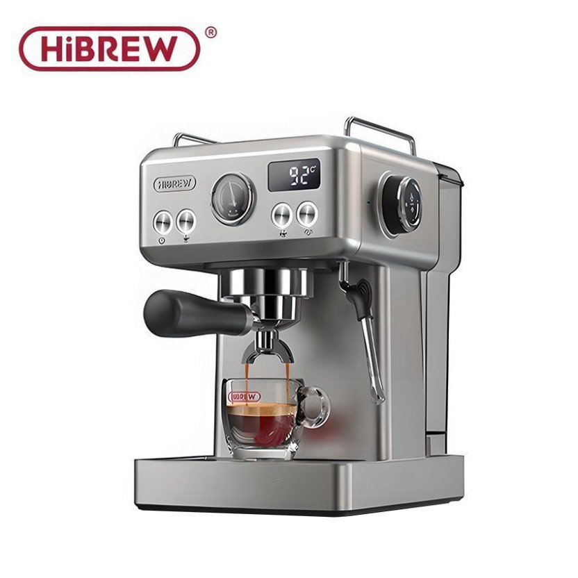 Máy pha cà phê Espresso chuyên nghiệp thương hiệu Mỹ HiBREW H10A Công suất 1350W - Hàng Nhập Khẩu ..