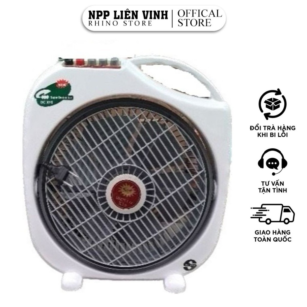 HỎA TỐC HN Quạt hộp vuông điện cơ X19 cỡ 300 và cỡ 400, Quạt tản gió điện cơ 3 tốc độ gió siêu mạnh