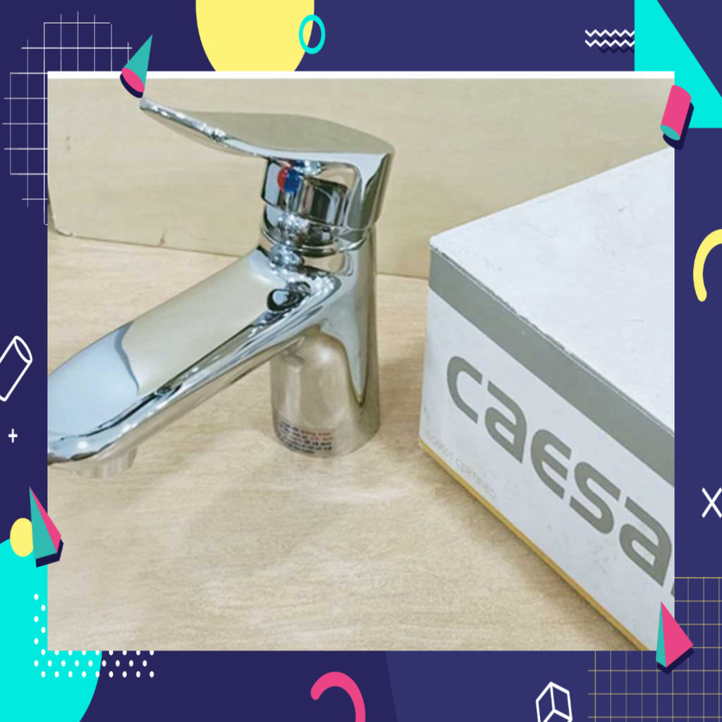 Vòi lavabo Caesar KAG-B490C best sellers chiết khấu giá tốt chất lượng tốt, vòi chậu gật gù nóng lạn
