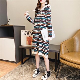 (ORDER)-Váy len nữ vintage thổ cẩm