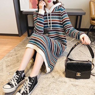 (ORDER)-Váy len nữ vintage thổ cẩm