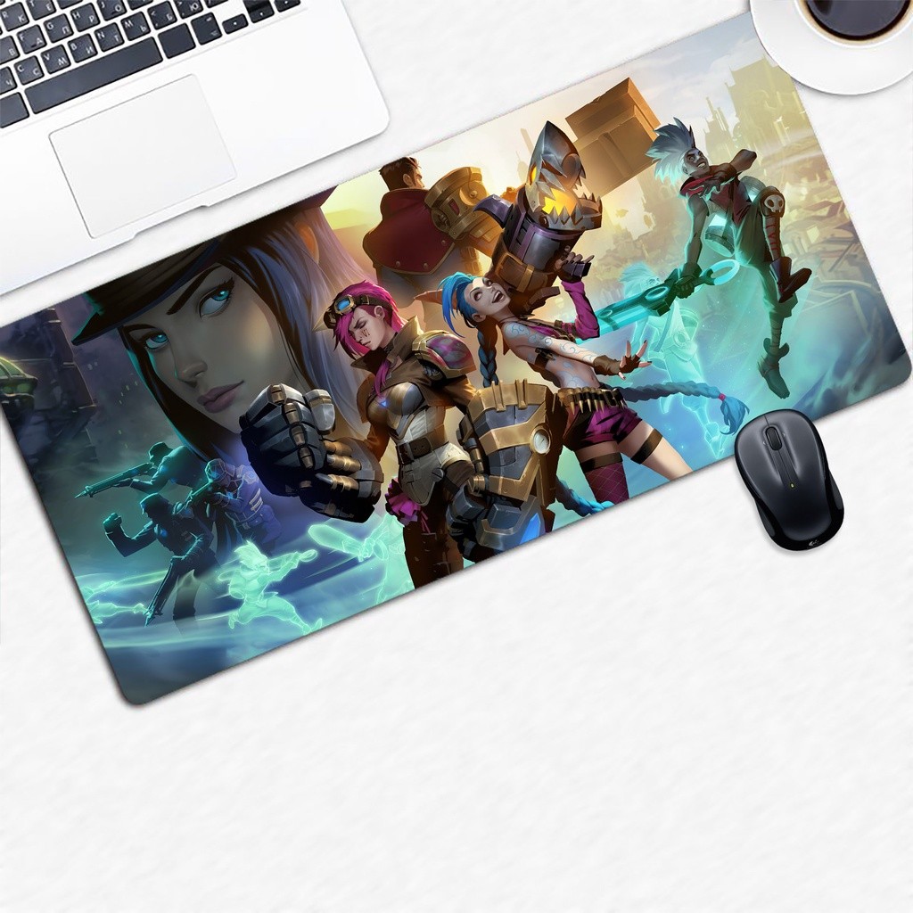 [ Arcane ] Liên minh huyền thoại bàn di lót chuột cỡ lớn game LOL Ver_1