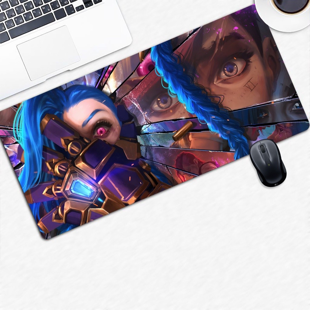 [ Arcane ] Liên minh huyền thoại bàn di lót chuột cỡ lớn game LOL Ver_2