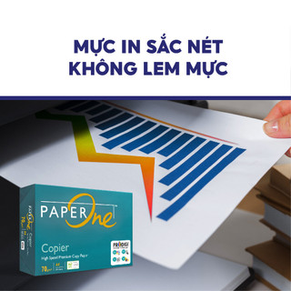 [Quà tặng không bán] Giấy in A4 PaperOne Digital 100gsm
