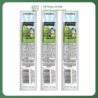 (Ship hỏa tốc) AMERICAN HERITAGE - Phô Mai Que, Mozzarella String Cheese, 3 Que (84g)
