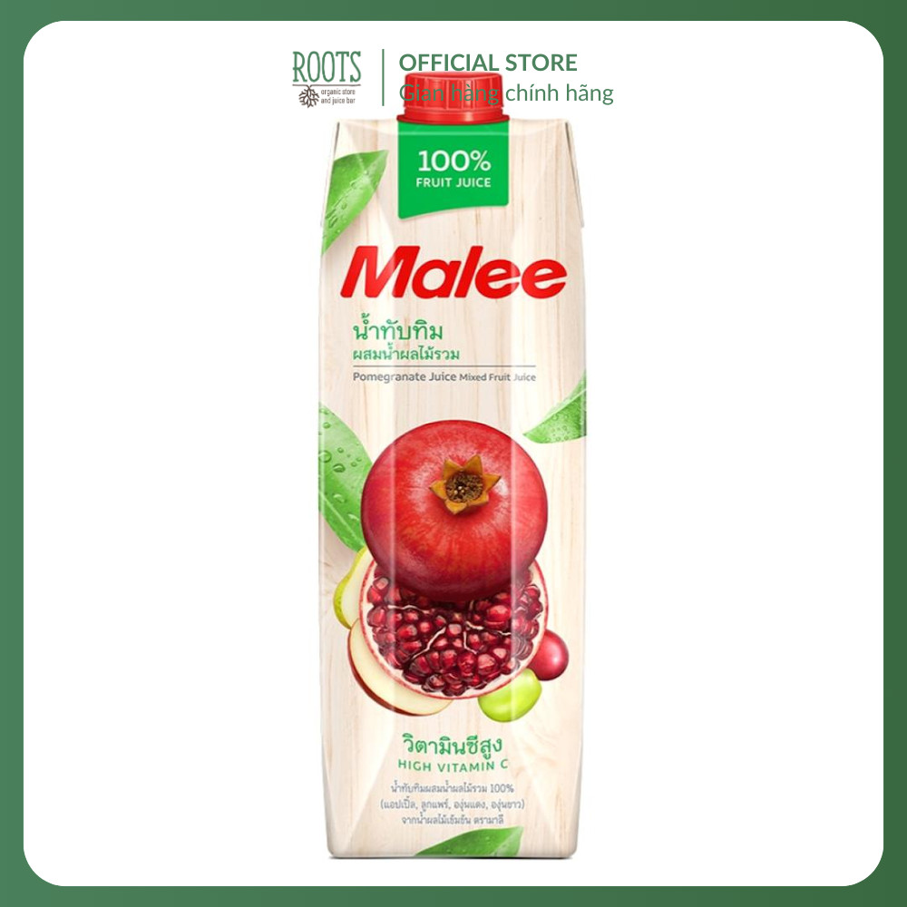(ShipHỏaTốc) MALEE - Nước Ép Lựu & Trái Cây Hỗn Hợp, Pomegranate Juice Mixed Fruit Juice, High Vitam