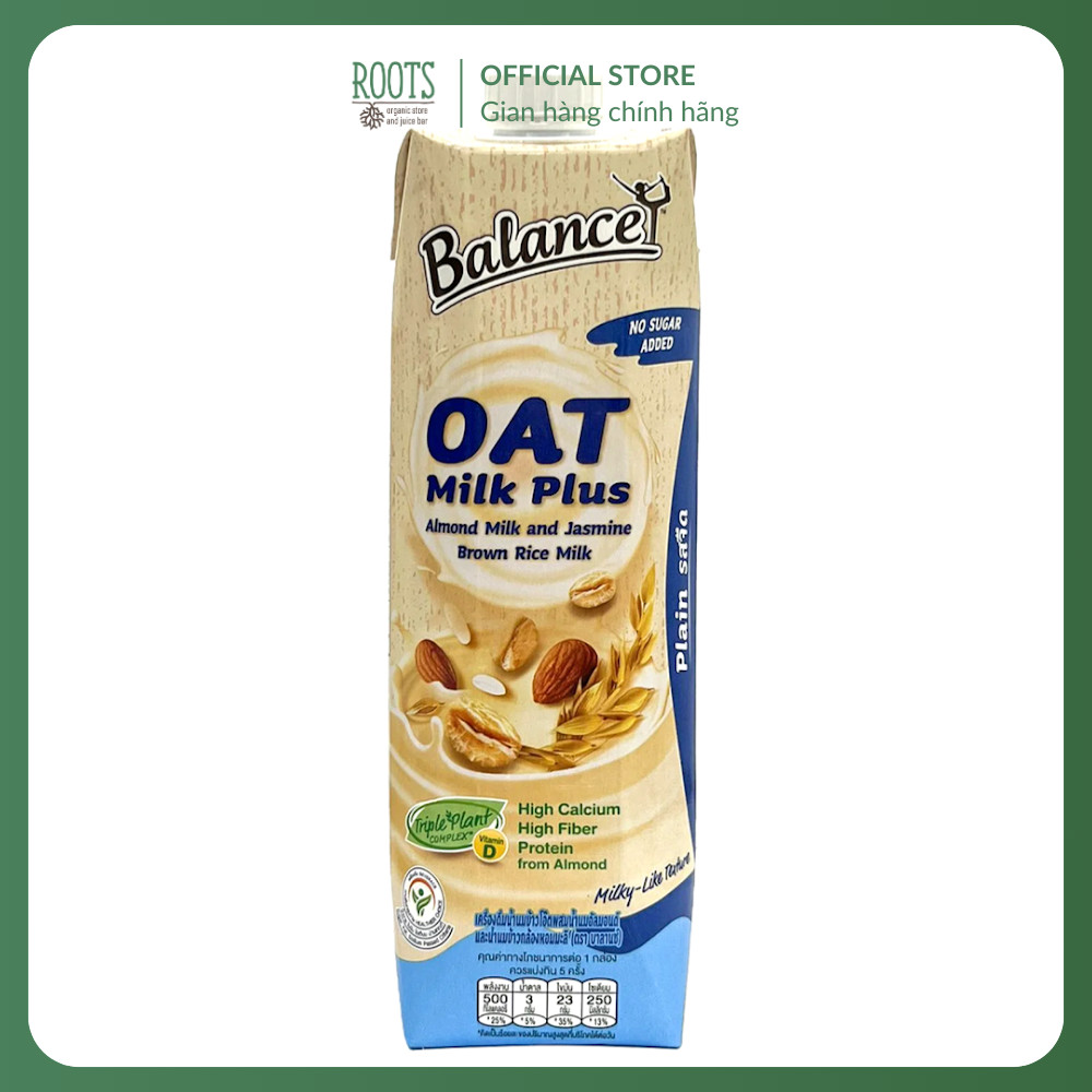 (Ship hỏa tốc) Sữa Yến Mạch Hạnh Nhân Gạo Nâu, Oat Milk Plus, Almond Milk & Jasmine Brown Rice Milk,