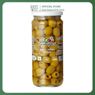 (Ship hỏa tốc) Oliu Xanh Không Hạt, Green Pitted Olives (335g)