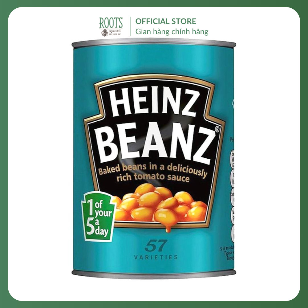 (Ship hỏa tốc) HEINZ - Đậu Hỗn Hợp Sốt Cà Chua, Baked Beans in Rich Tomato Sauce, 57 Varieties (415g