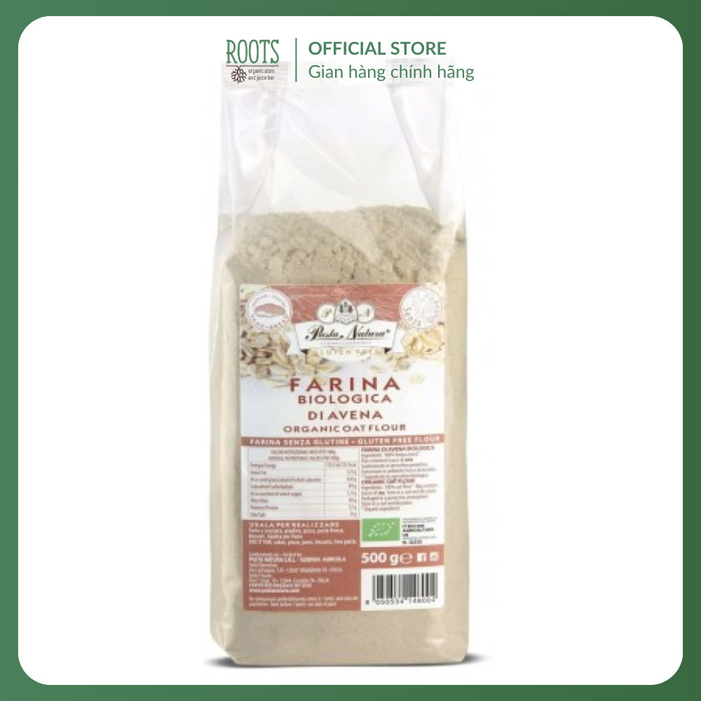 (Ship hỏa tốc) PASTA NATURA - Bột Yến Mạch Hữu Cơ, Organic Oat Flour, Gluten Free (200g)