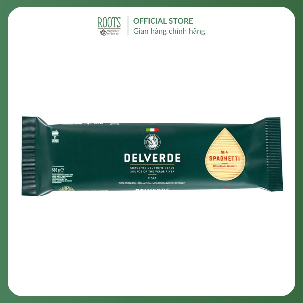(ShipHỏaTốc) DELVERDE - Mì Ý, Spaghetti, No. 4 (500g)