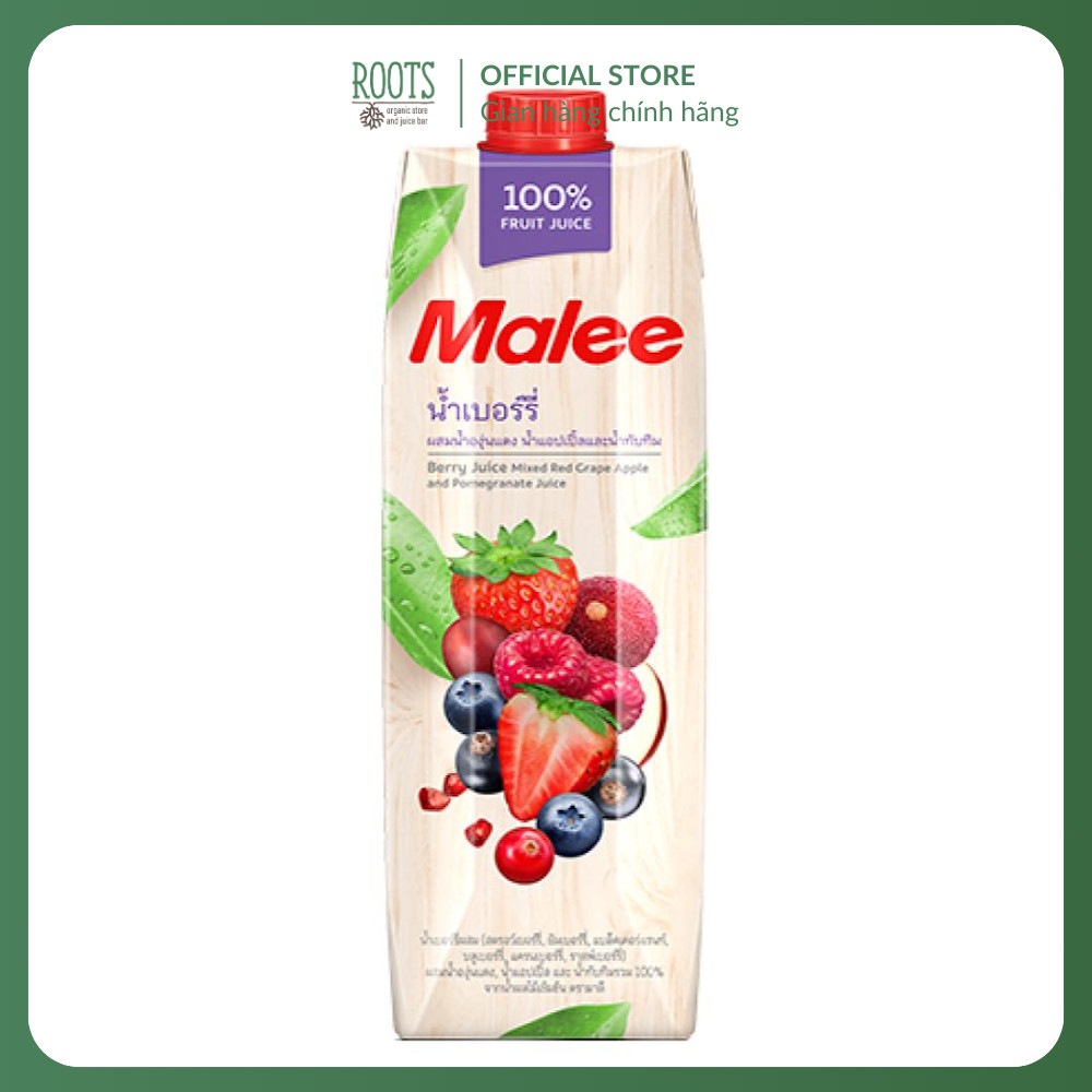 (ShipHỏaTốc) MALEE - Nước Ép Quả Mọng & Nho, Táo, Lựu, Berry Juice Mixed Red Grape, Apple & Pomegran