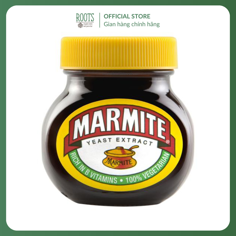 (Ship hỏa tốc) MARMITE - Bơ Men Phết, Yeast Extract Vegan Spread (125g)