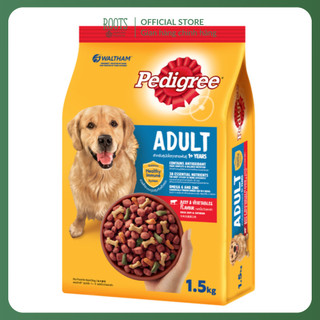 (Ship hỏa tốc) PEDIGREE - Thức Ăn Cho Chó Vị Bò & Rau, Adult Dog Food, Beef & Vegetable Flavor (1.5kg)