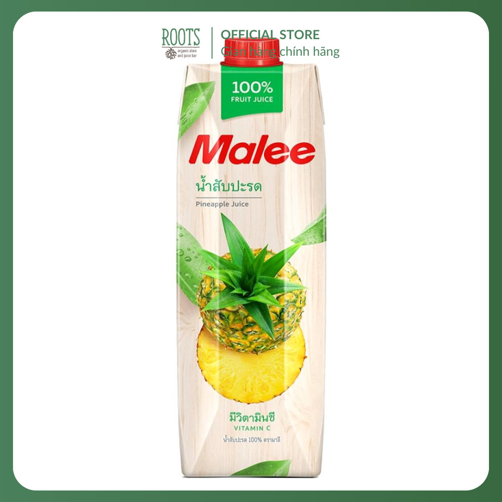 (ShipHỏaTốc) MALEE - Nước Ép Dứa, Pineapple Juice, 100% Fruit Juice (1L)
