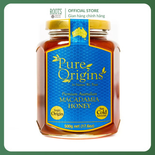 (ShipHỏaTốc) PURE ORIGINS - Mật Ong Macadamia, Premium Australian Macadamia Honey, 17.6 oz (500g)