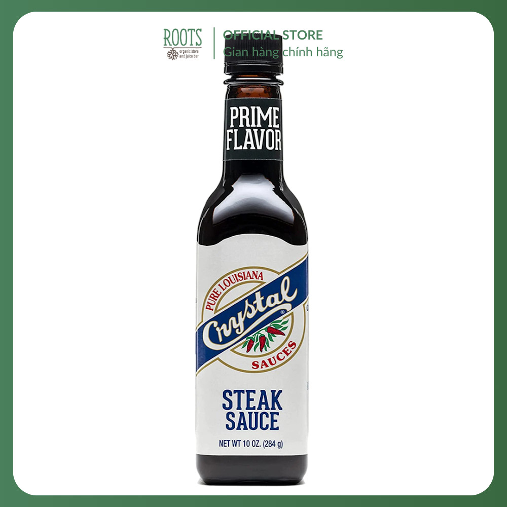 (ShipHỏaTốc) CRYSTAL - Sốt Bít Tết, Steak Sauce, 10 oz (284g)