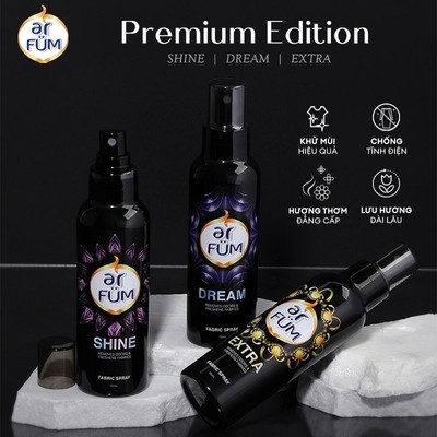 Xịt thơm phòng, quần áo, tủ đồ hương nước hoa cao cấp arFUM, lưu hương lâu khử mùi hiệu quả 150ml