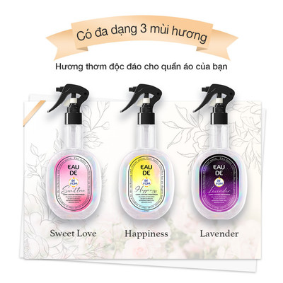 Xịt thơm phòng, quần áo, tủ đồ hương nước hoa cao cấp arFUM, lưu hương lâu khử mùi hiệu quả 250ml