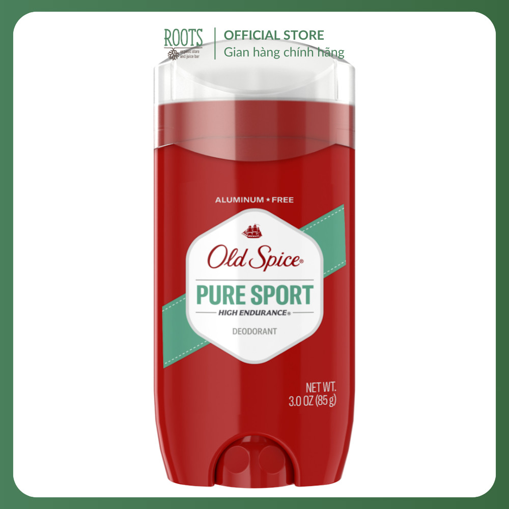 (ShipHỏaTốc) Sáp Khử Mùi Cơ Thể, High Endurance Deodorant, Pure Sport, Aluminum Free, 3 oz (85g)