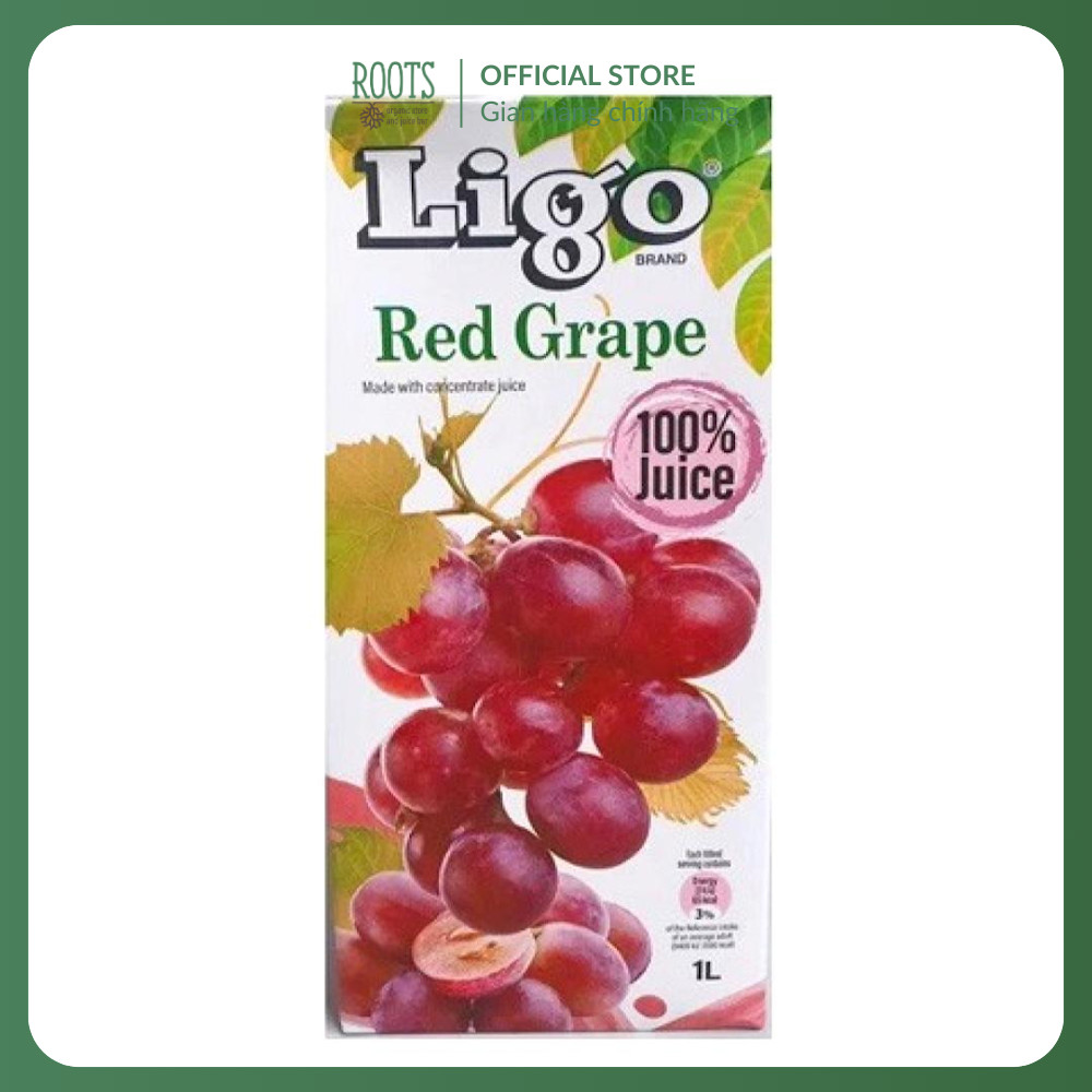 (ShipHỏaTốc) LIGO - Nước Ép Nho, Red Grape Juice (1L)
