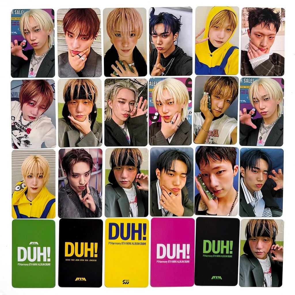 P1Harmony Album Mới DUH Thẻ nhỏ ngoại vi P1Thẻ Nhỏ Tiền Thưởng FNC Thẻ Ngẫu Nhiên