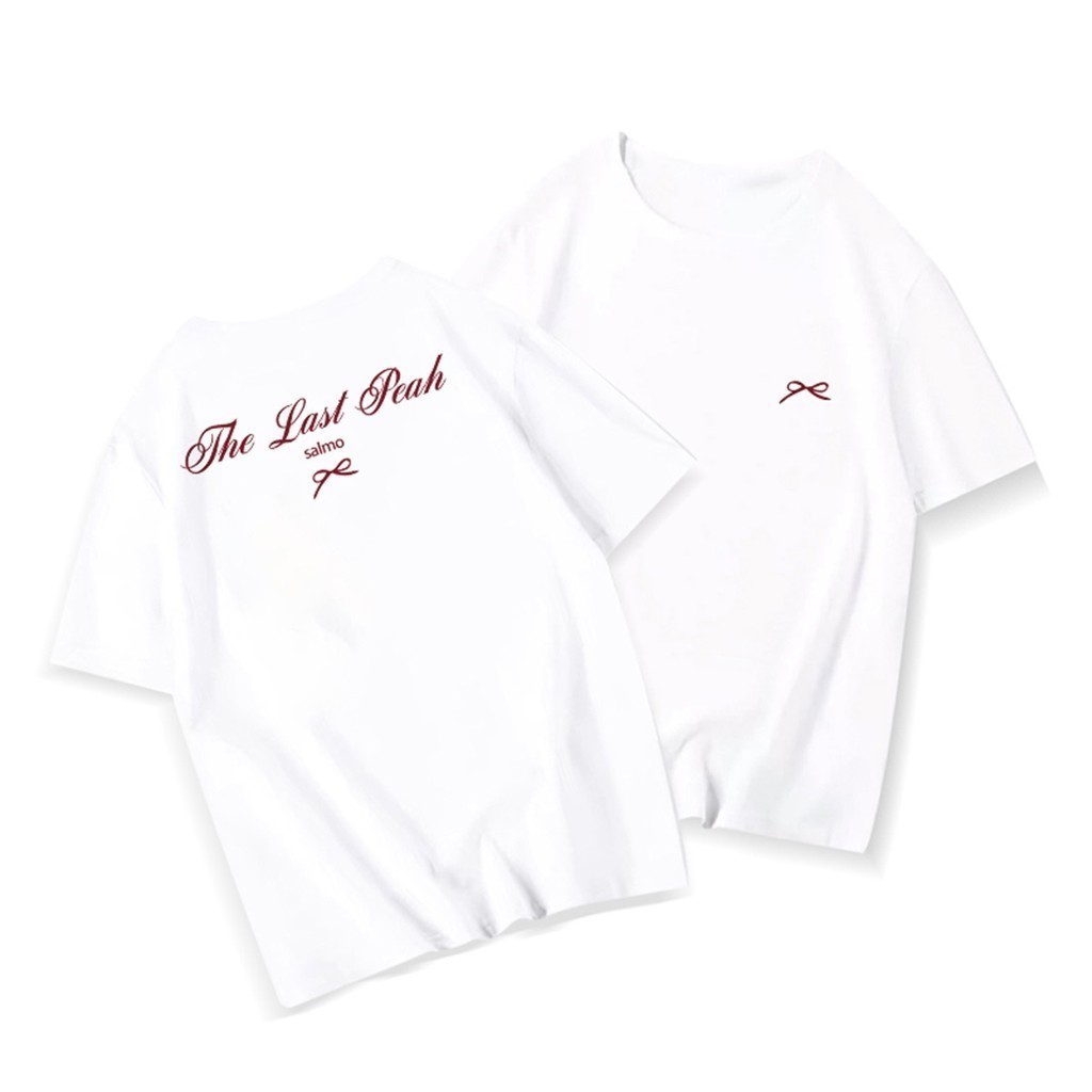 SALUTE Áo phông  local brand nữ trắng hàn quốc mùa hè áo thun nơ thư in hình fashion 100% cotton Y1478 | BigBuy360 - bigbuy360.vn