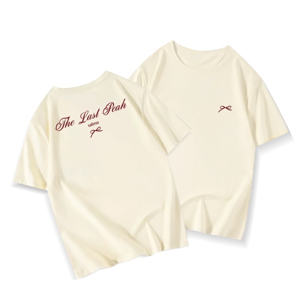 SALUTE Áo phông  local brand nữ trắng hàn quốc mùa hè áo thun nơ thư in hình fashion 100% cotton Y1478 | BigBuy360 - bigbuy360.vn