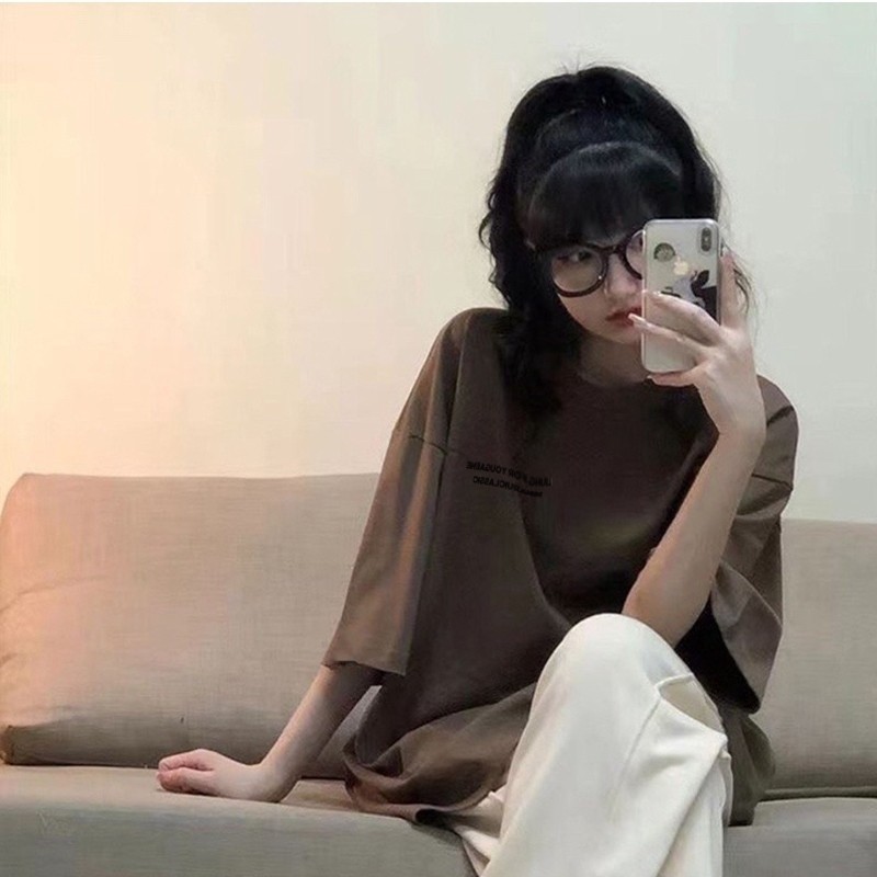 Salute Áo thun Nâu local brand unisex form rộng basic áo phông thời trang ngầu Y0447 | BigBuy360 - bigbuy360.vn