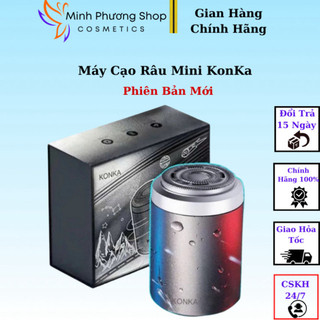 Máy Cạo Râu Konka, Chống Nước Ipx7 Cổng Sạc Type-C, Chống Xén Râu Tuyệt Đối, Bảo Hành 12 Tháng