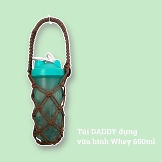 [Ưu đãi giới hạn] Túi đan handmade Macrame đựng bình nước