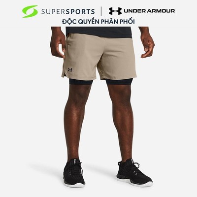 Quần Ngắn Nam Under Armour Vanish Woven 2In1 - Be - 1373764-203