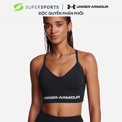 Áo Bra Thể Thao Nữ Under Armour Vanish Seamless Low - Đen - 1384417-001