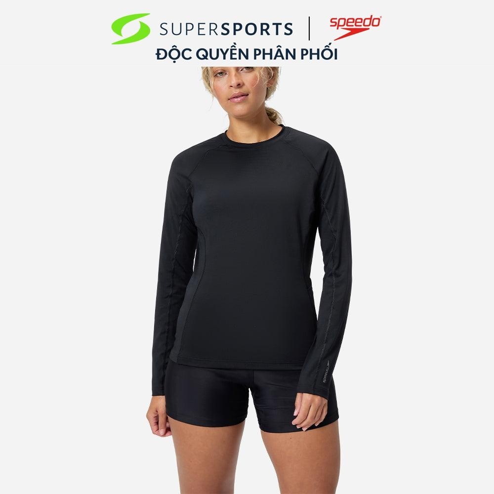 Áo Bơi Chống Nắng Nữ Speedo Sun Protection - Đen