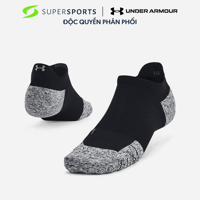 Vớ Under Armour Run Cushion (1 Đôi) - Đen - 1376075-001