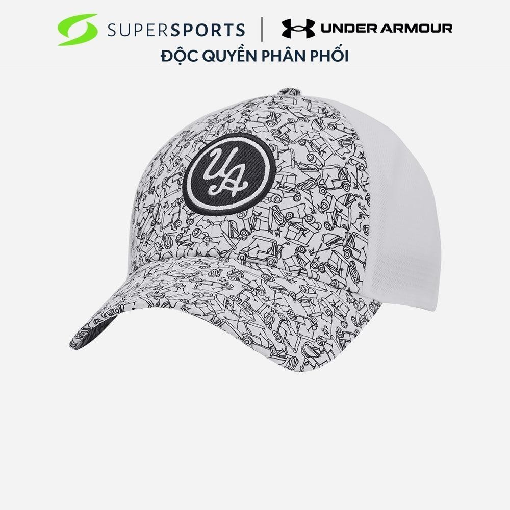 Mũ Lưỡi Trai Thể Thao Nam Under Armour Iso-Chill Driver Mesh Adjustable - Xám  - 1369805-105