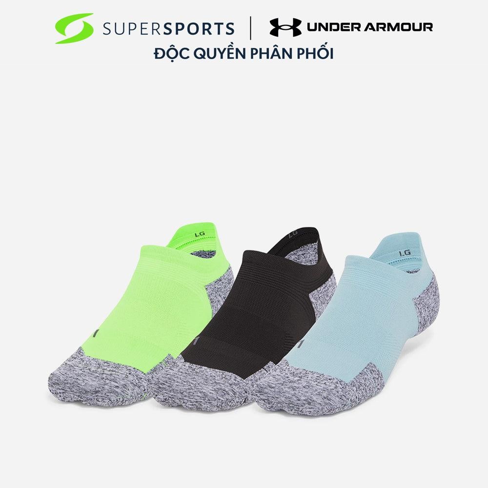 Vớ Thể Thao Under Armour Ad Run Cushion (3 Đôi) - Nhiều Màu - 1387044-494