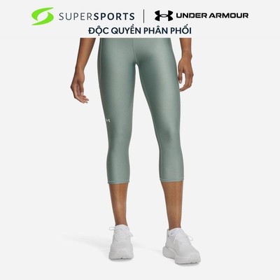 Quần Bó Thể Thao Nữ Under Armour Tech Hi Capri - Xanh Mint - 1365334-348